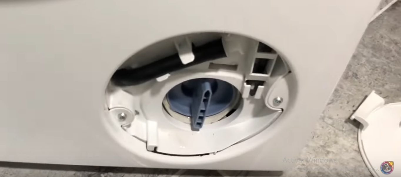 Error E36 tapa lavadora